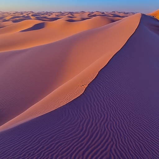 JiT-DDT sample: desert dunes sunrise
