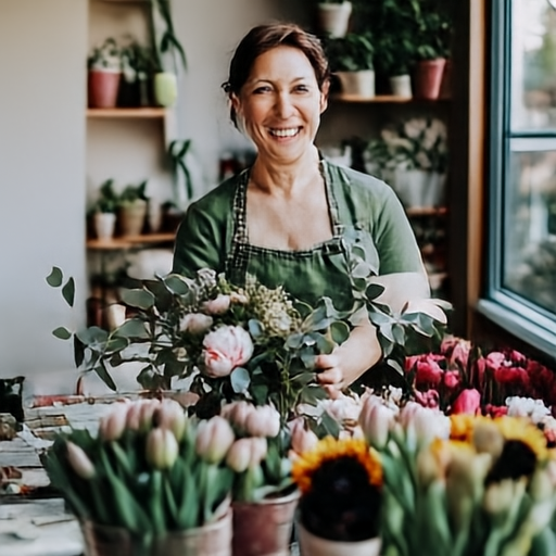 JiT-DDT sample: florist shop owner
