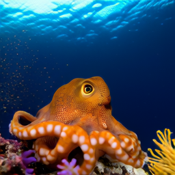 Linum v2 sample: octopus reef closeup